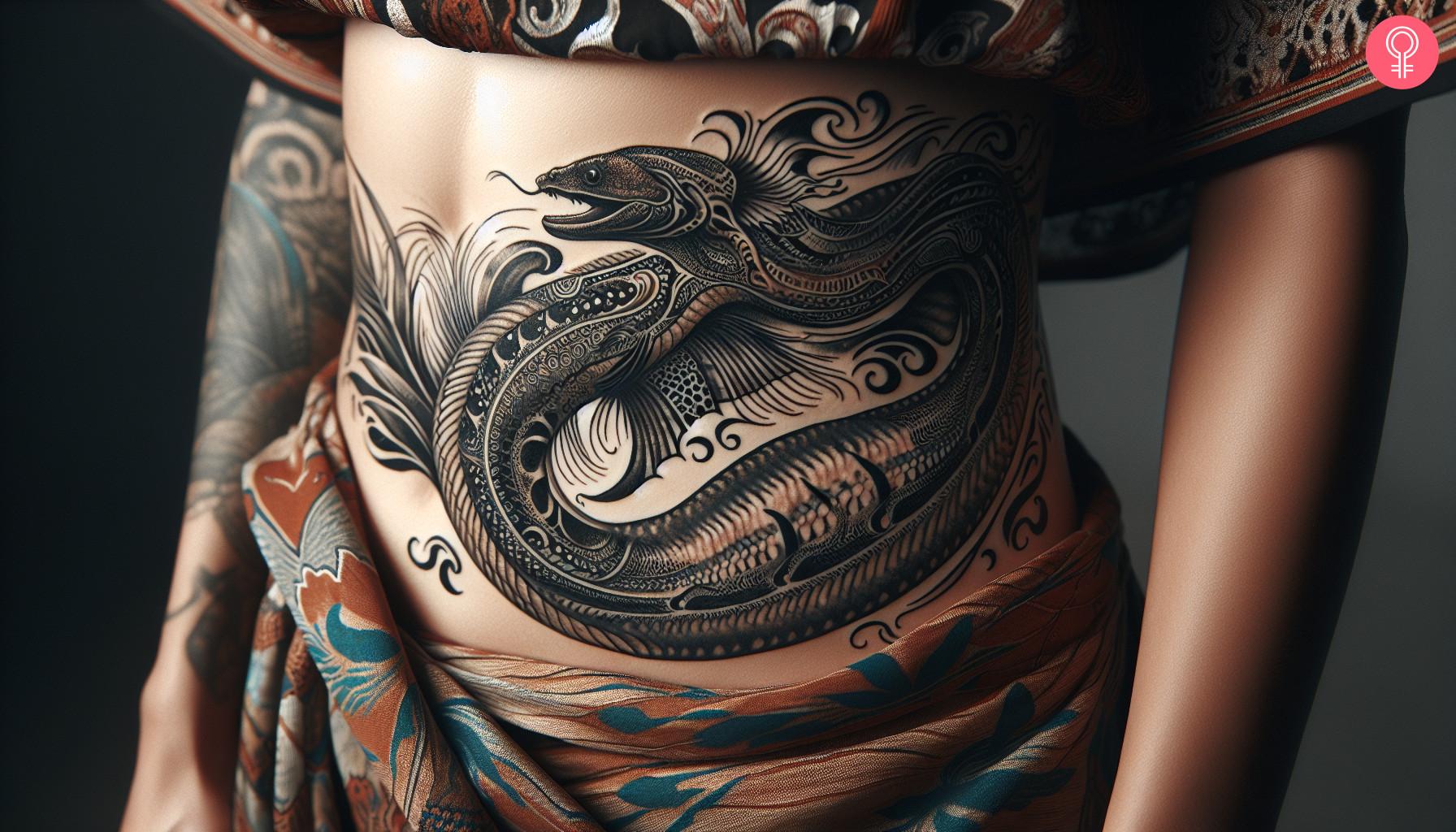 8 Mesmerizing Eel Tattoos to Ignite Your Ink Inspiration - 68