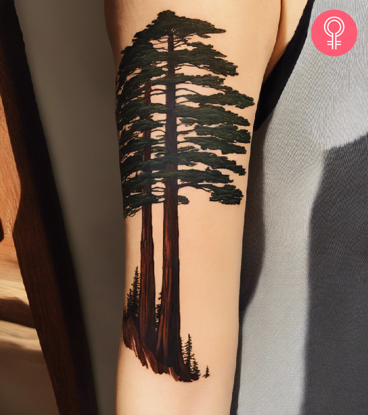 Let your skin speak the language of love for the Golden State with a vibrant ink.