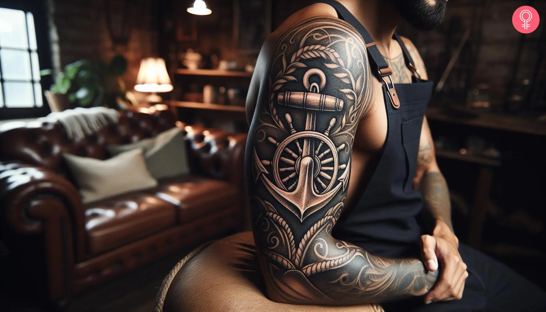 navy tattoo for men on the arm