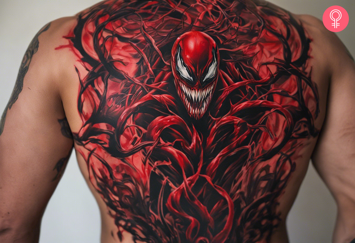 8 Best Carnage Tattoo Ideas That Embrace The Chaos