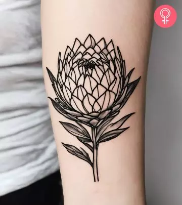 Express your love for all things unique and floral with some interesting body art!  