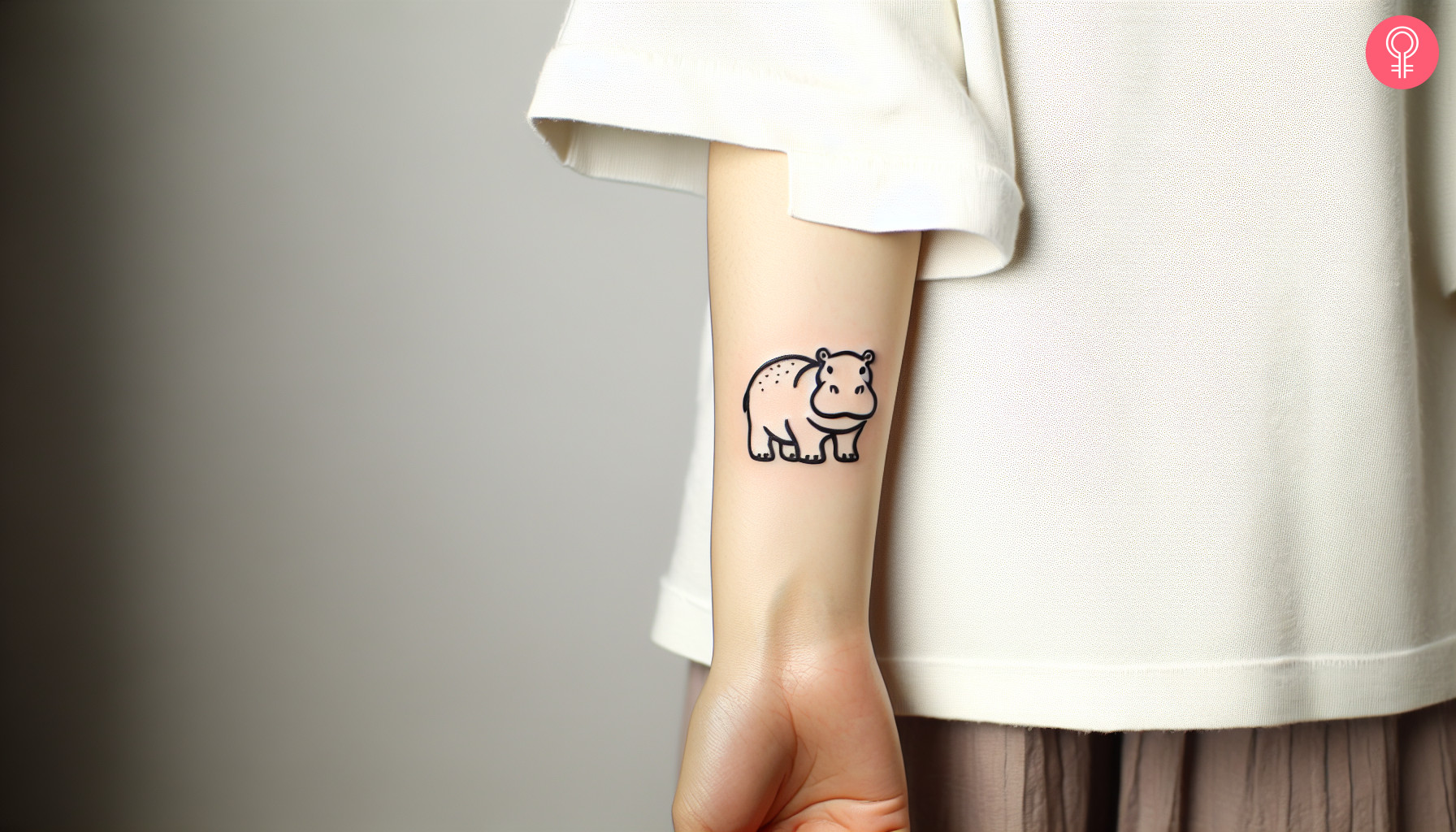 8 Alluring Hippo Tattoo Ideas And Their Meanings