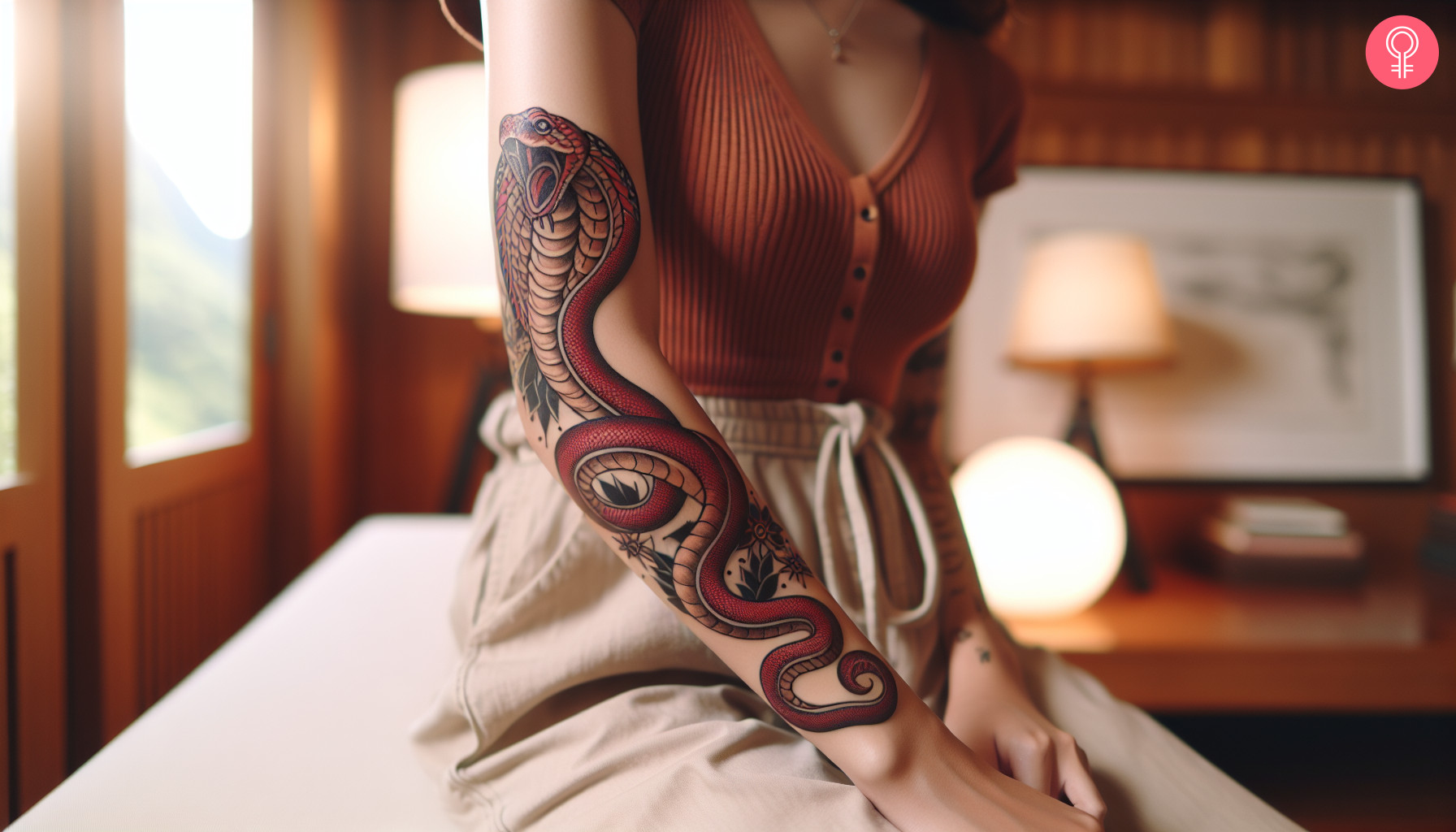 8 Creative Serpent Tattoo Idea Designs And Meaning - 74