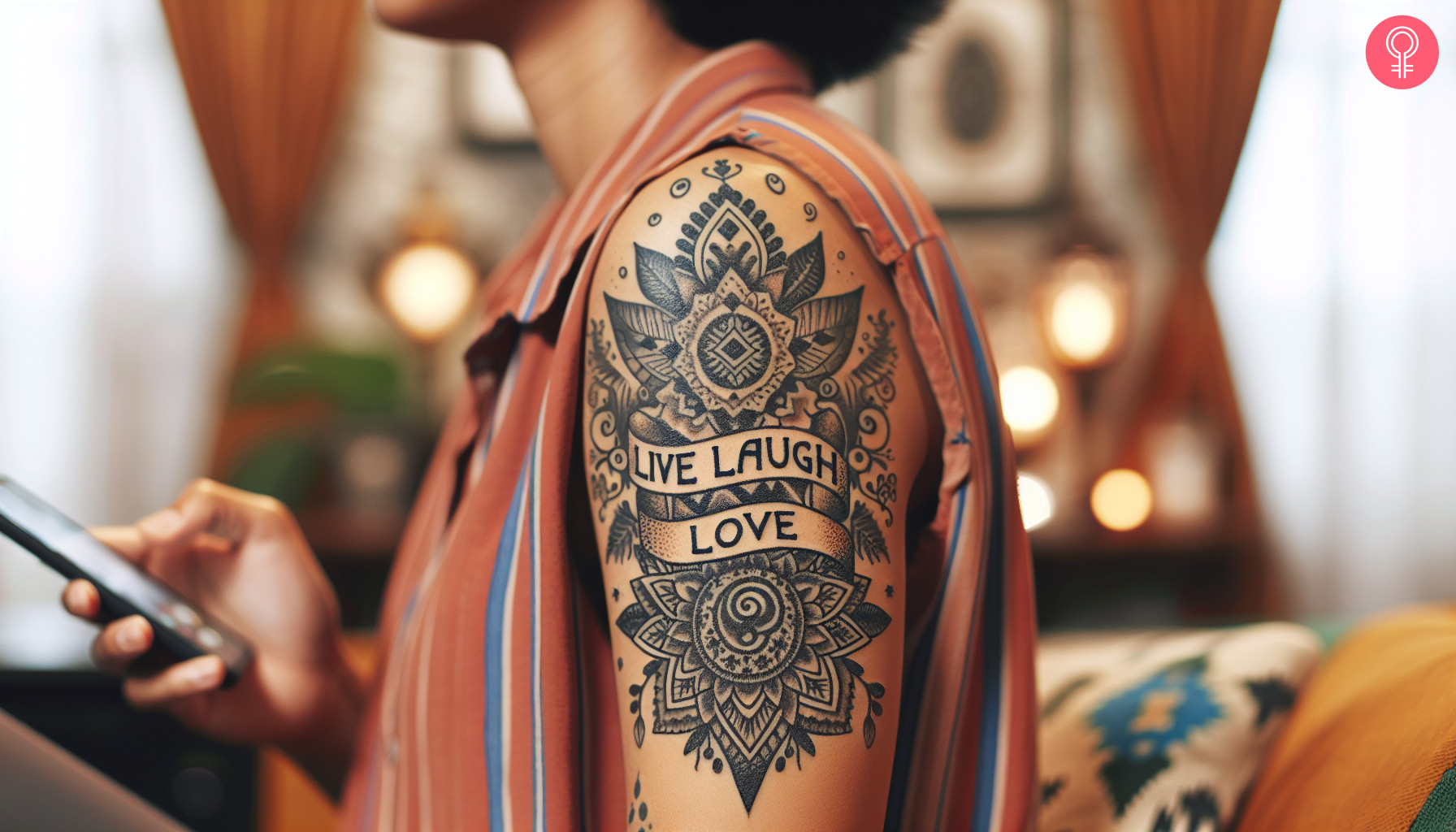 8 Unique  Live Laugh Love  Tattoo Ideas With Meanings - 78