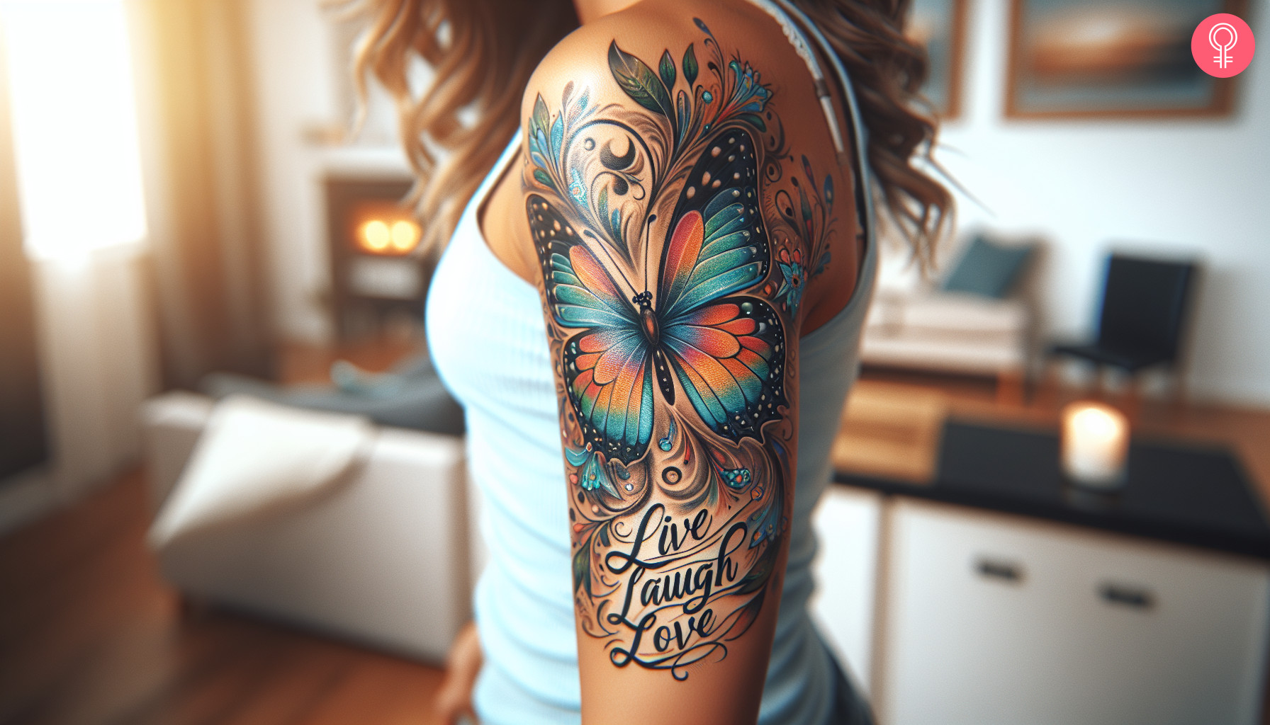 8 Unique  Live Laugh Love  Tattoo Ideas With Meanings - 23