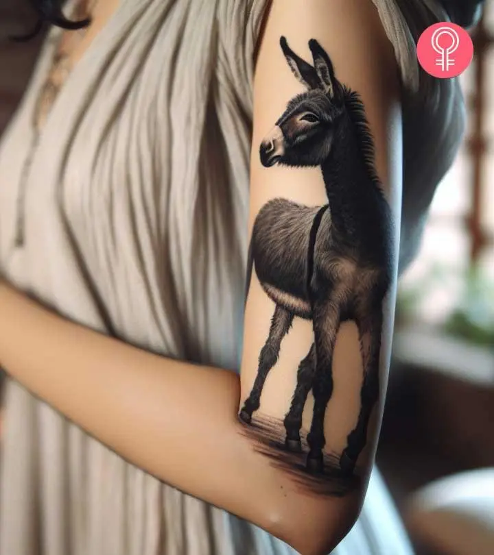 Celebrate resilience and humor with tattoo art that captures a playful spirit!