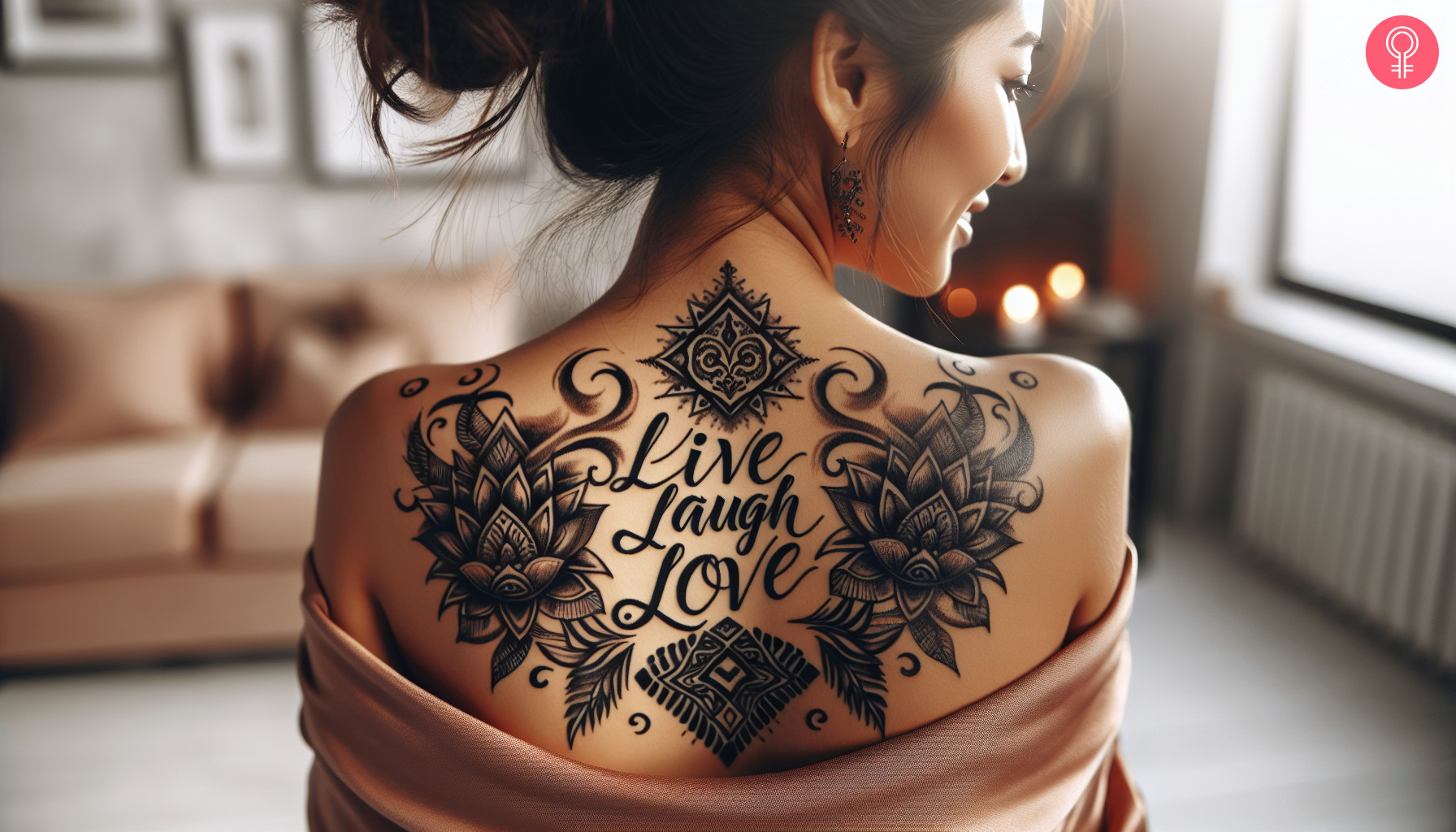 8 Unique  Live Laugh Love  Tattoo Ideas With Meanings - 12