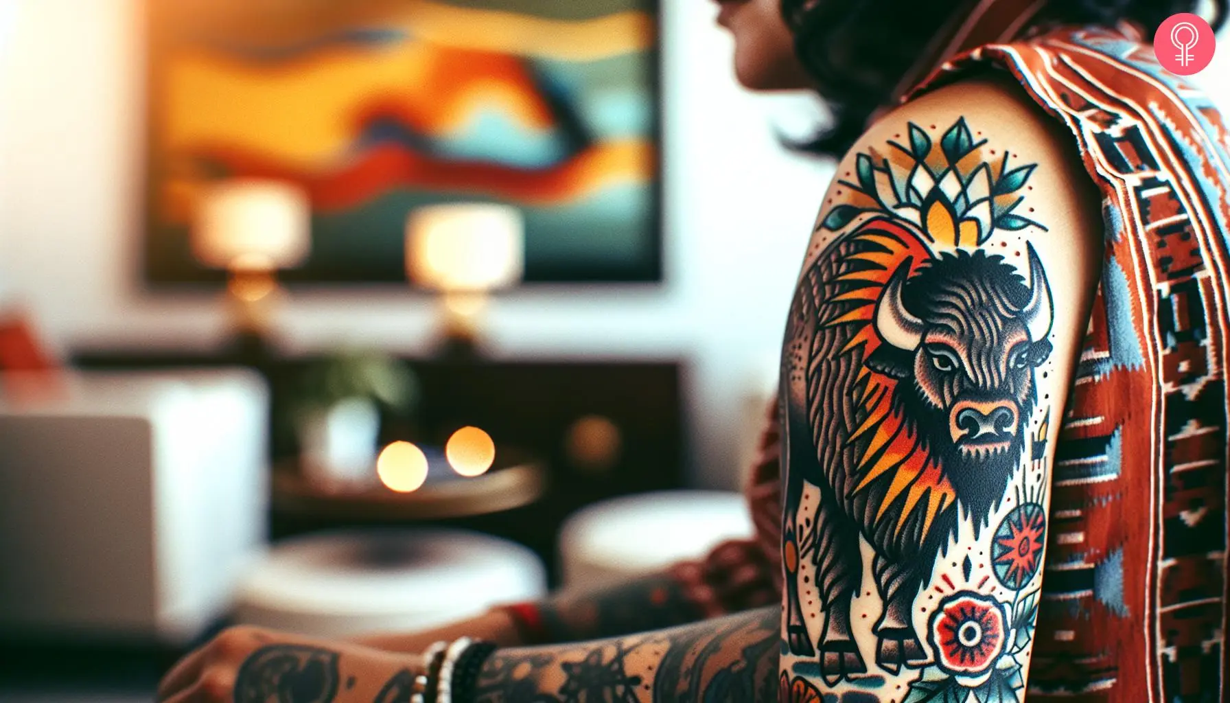 8 Mesmerizing Buffalo Tattoo Ideas Which Are Artistic