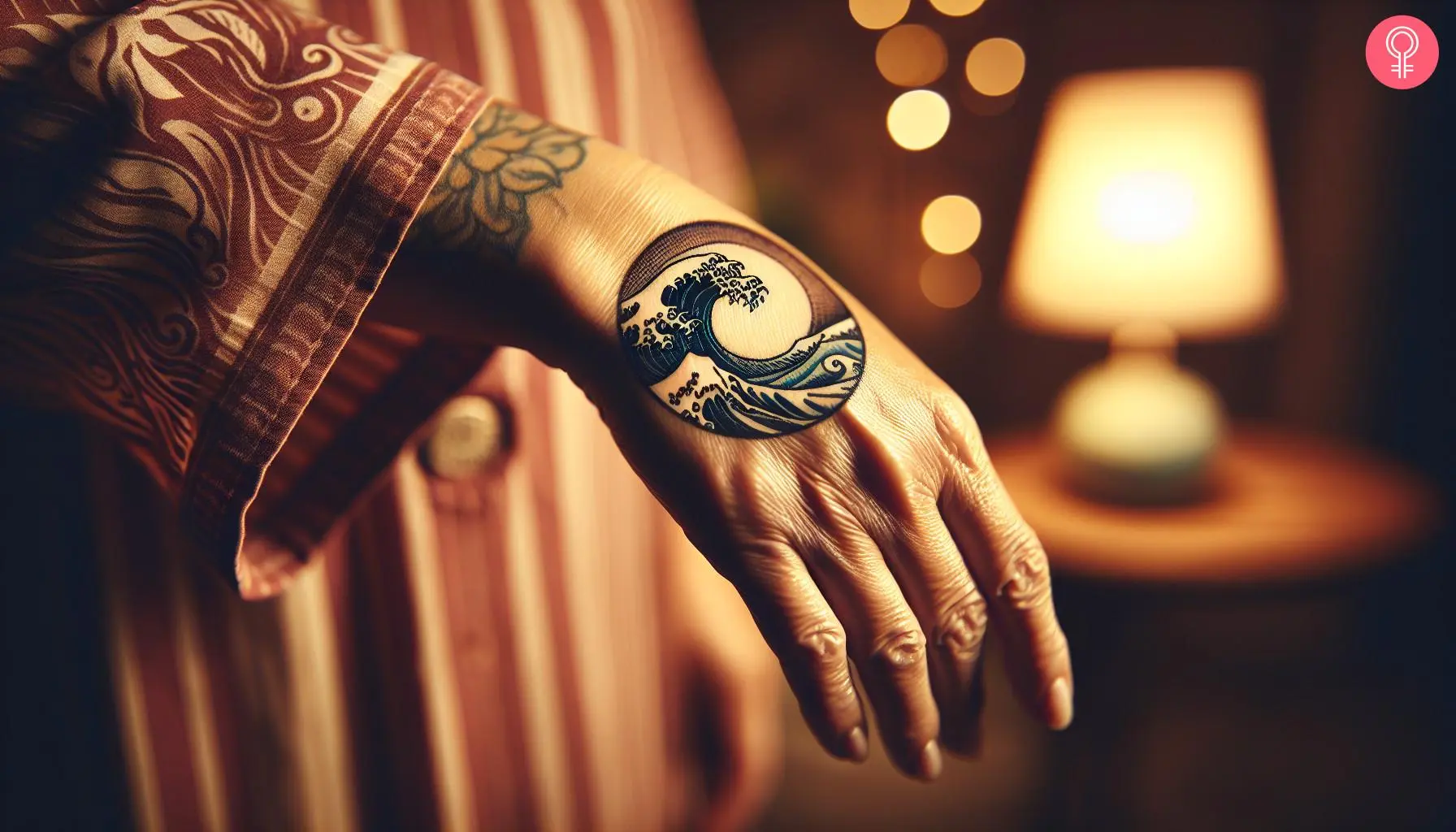 Circle Tattoo Design On Hand