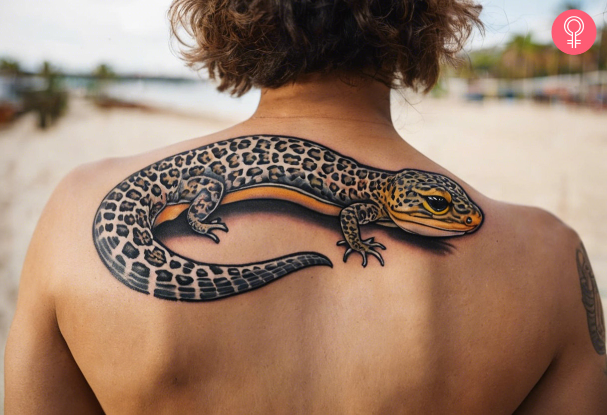 8 Eye Catching Gecko Tattoo Ideas With Meanings - 43