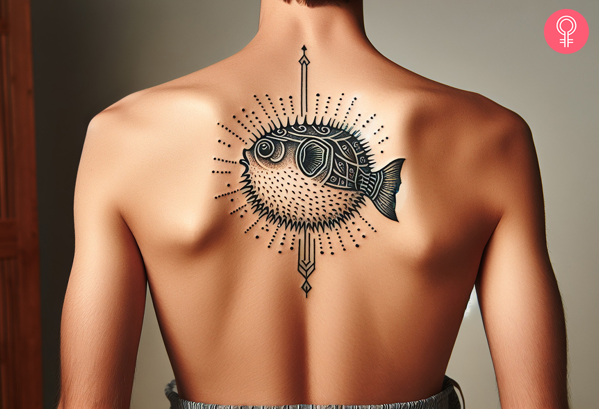 8 Puffer Fish Tattoo Ideas With Meanings - 42