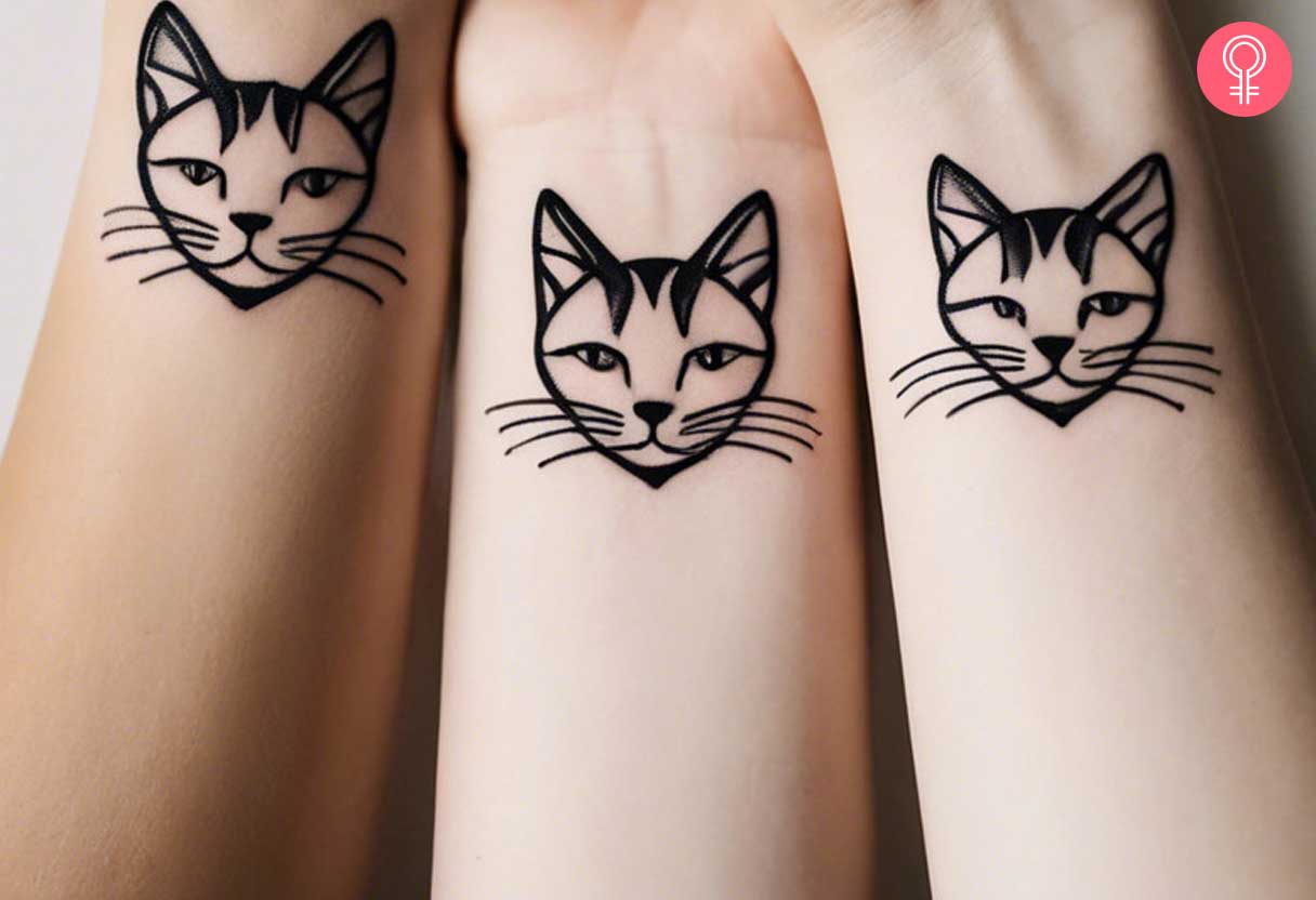 8 Dynamic Trio Tattoo Ideas  Evoking The Beauty Of Triplets - 35