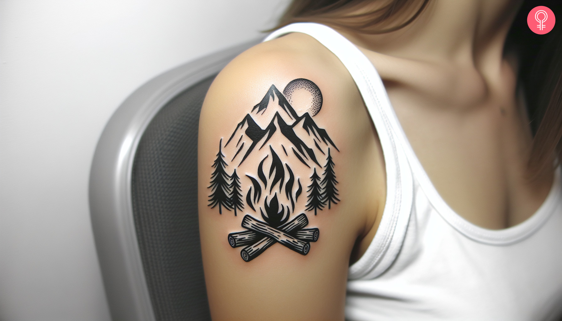 8 Eye Catching Camping Tattoos Ideas With Meaning - 12