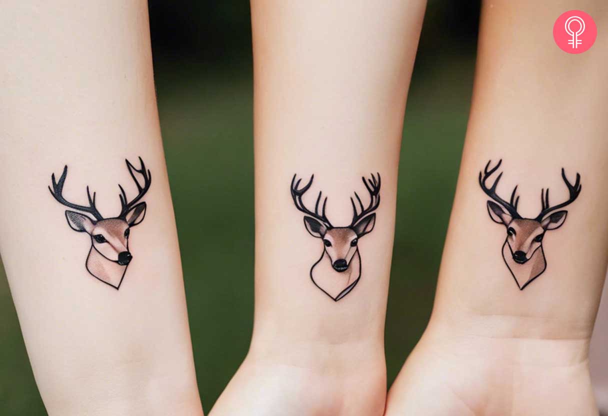 8 Dynamic Trio Tattoo Ideas  Evoking The Beauty Of Triplets - 79