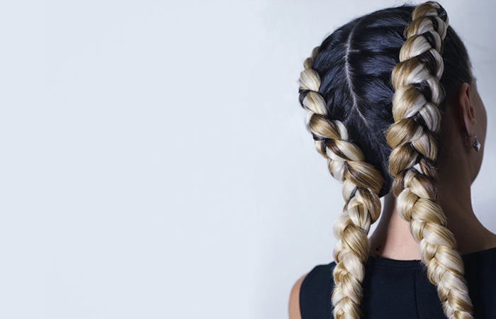 A fancy Dutch braid pigtail