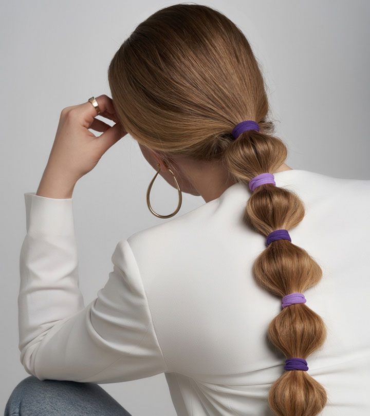 Transform your bad hair day into a good one with rubber band magic