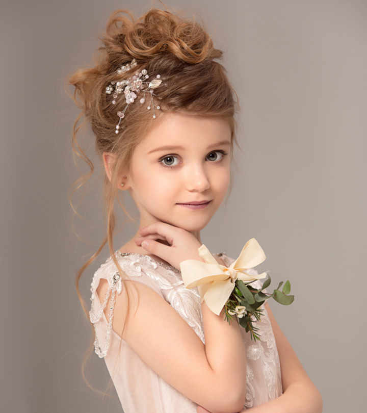 Sweet and stylish, your little flower girl will steal the show with these adorable hairdos!