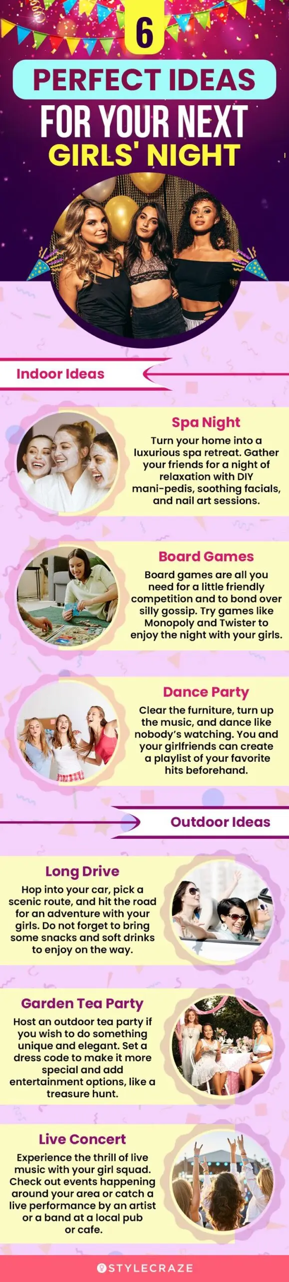 6-perfect-ideas-for-your-next-girls'-night (infographic)