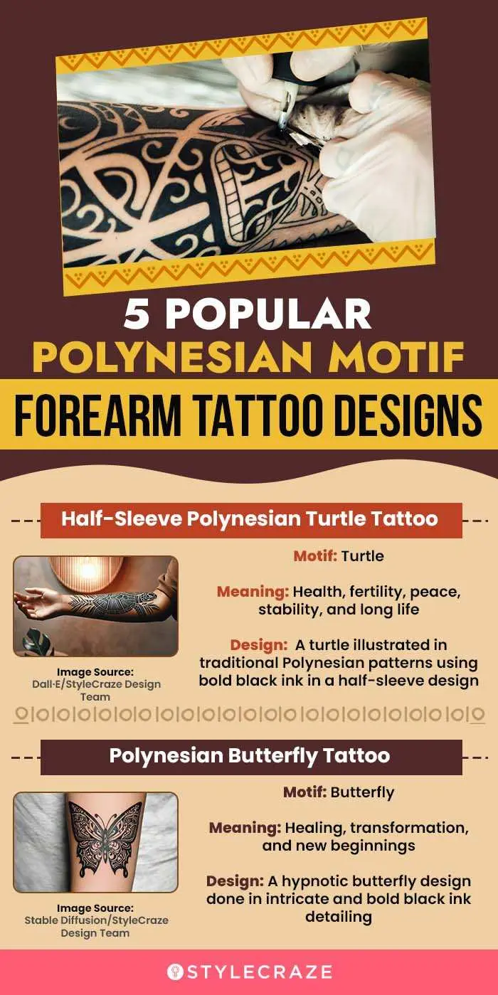 5-popular-polynesian-motif-forearm-tattoo-designs-page-1 (infographic)