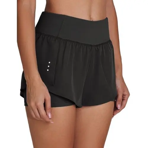 Pinspark 2-In-1 Athletic Biker Shorts