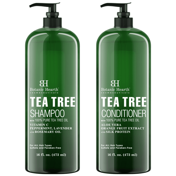  Botanic Hearth Tea Tree Shampoo And Conditioner Set
