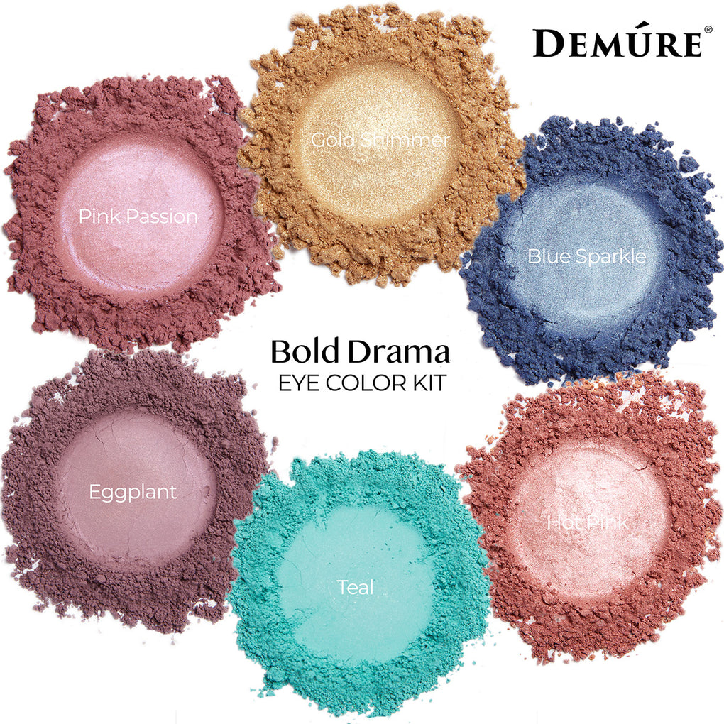  Demure Mineral Make Up Eye Shadow – Hot Pink