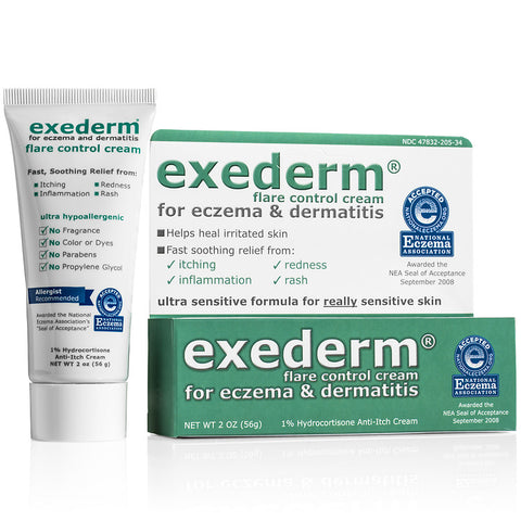  Exederm Flare Control Cream For Eczema Or Dermatitis