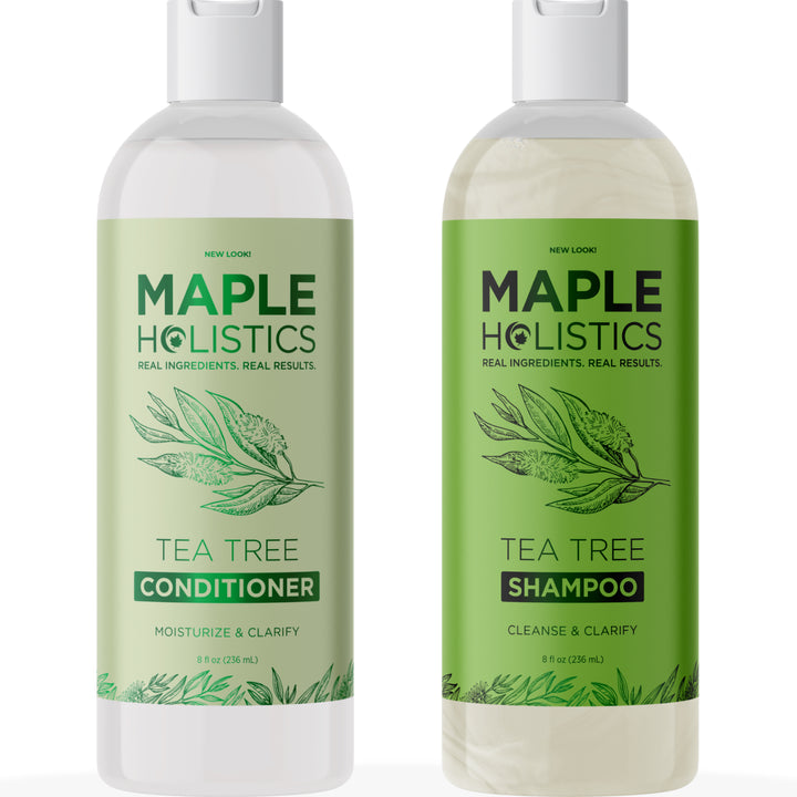  Maple Holistics Tea Tree Shampoo And Conditioner