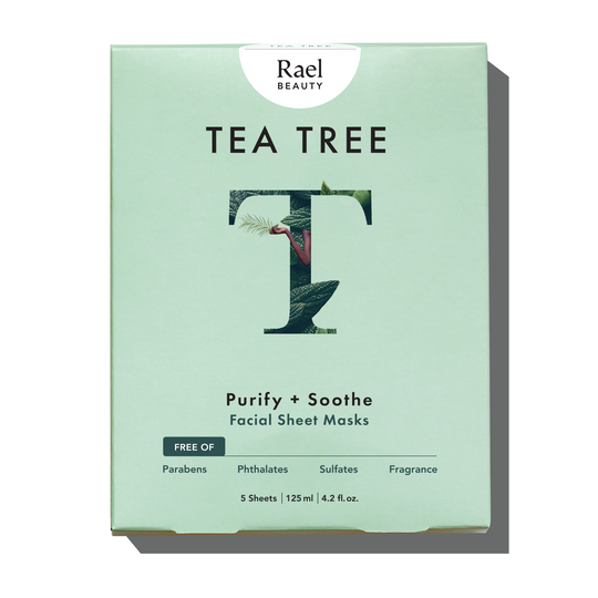  Rael Beauty Tea TreePurify + Soothe Face Sheet Mask