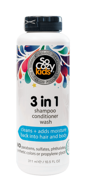  So Cozy Kids 3-in-1 Shampoo Conditioner Wash