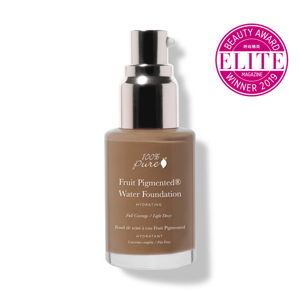 100% Pure Fruit Pigmented Full Coverage Water Foundation – Cool 4.0