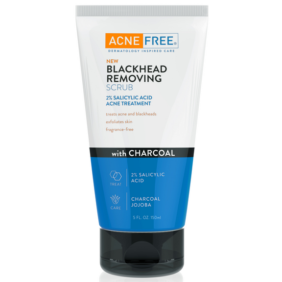 Acne Free Blackhead Removing Scrub with Salicylic Acid