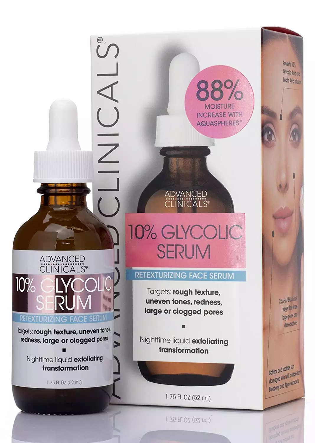 Advanced Clinicals 10% Glycolic Serum