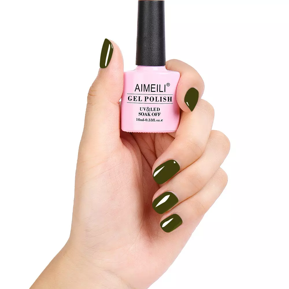 AIMEILI Gel Nail Polish - Kale