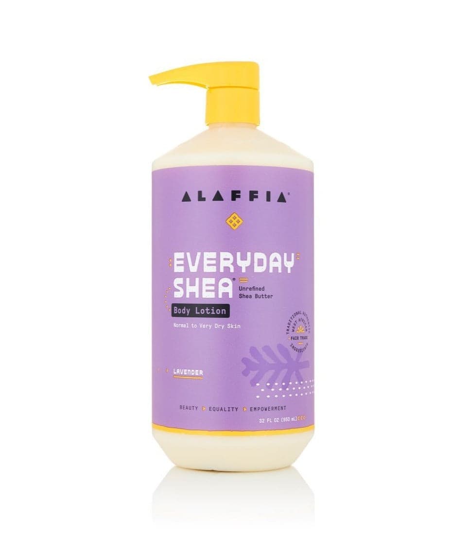Alaffia EveryDay Shea Body Lotion, Lavender, 16 Oz
