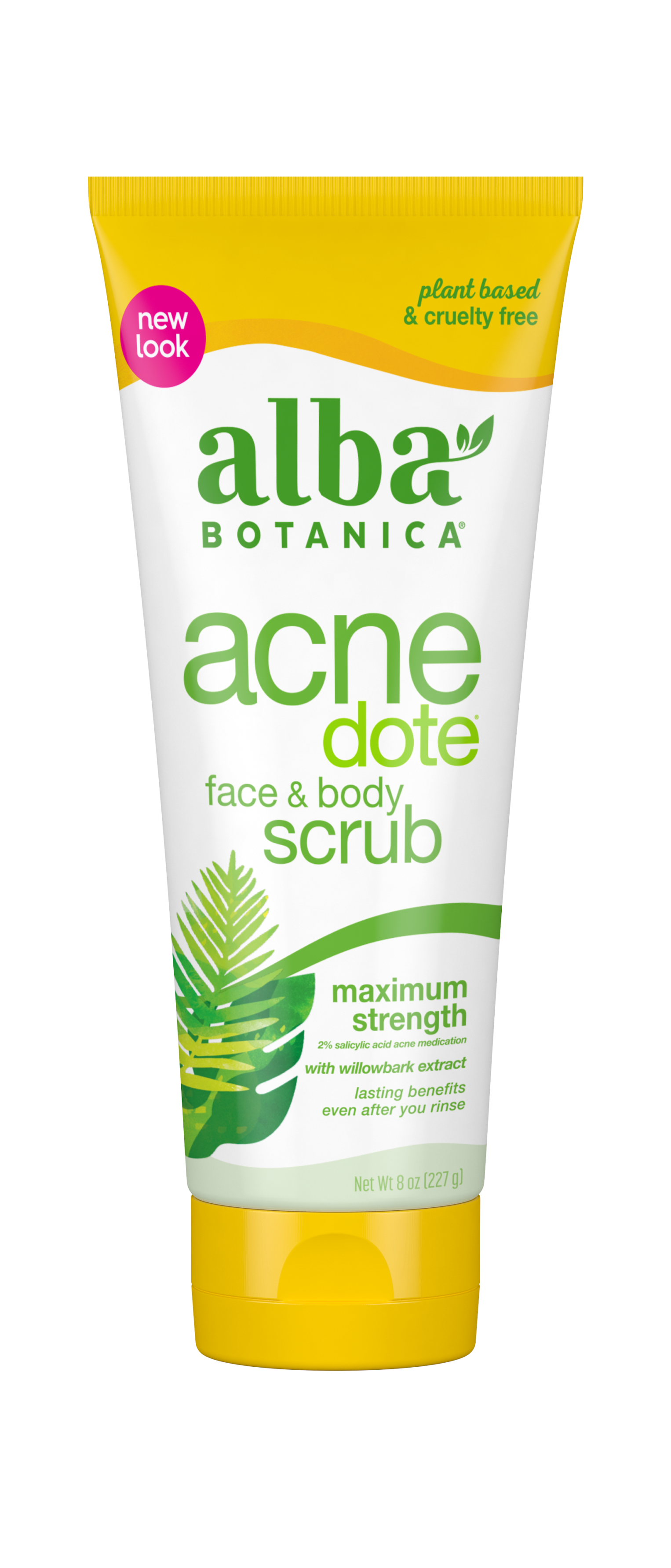 Alba Botanica Acnedote Face & Body Scrub