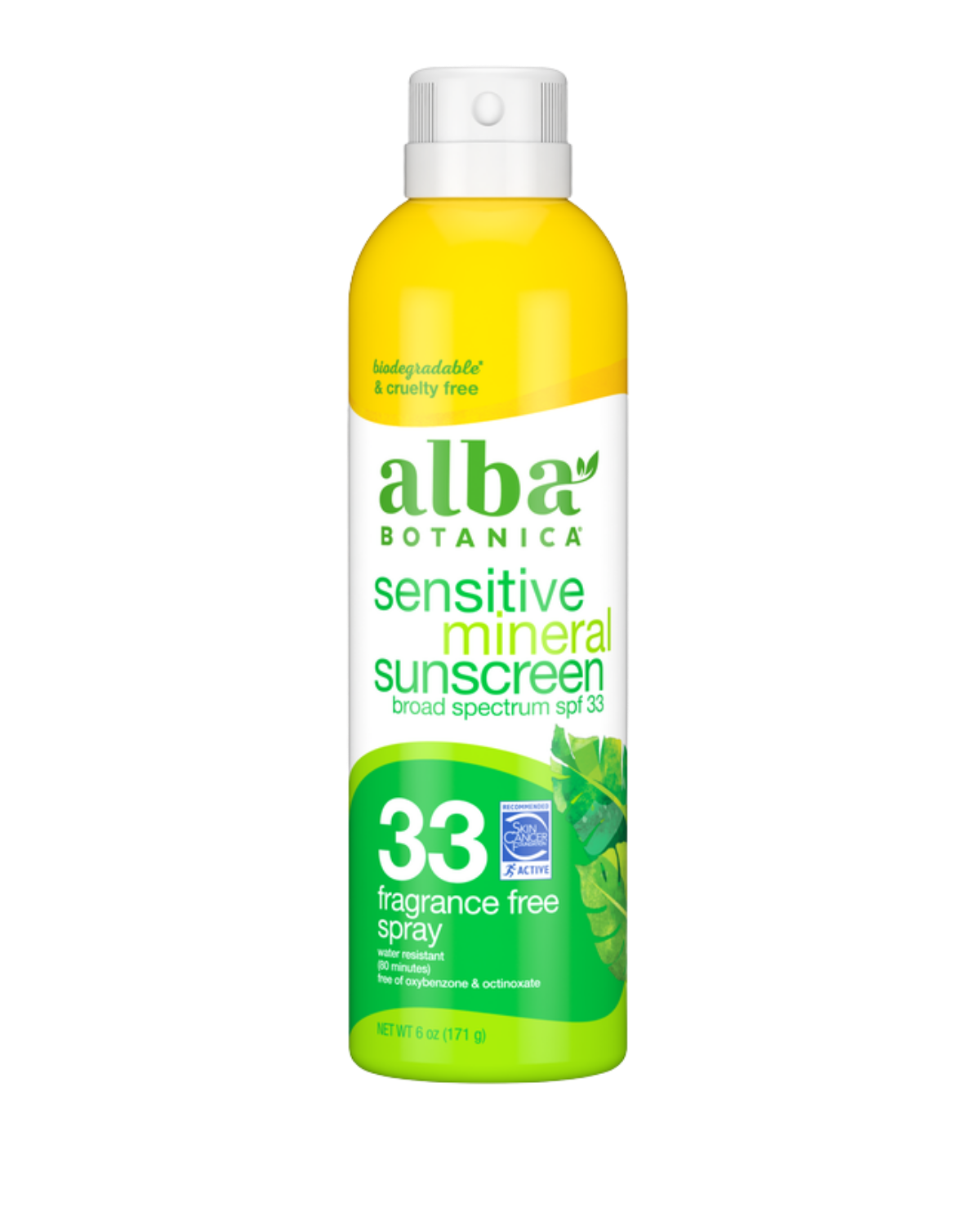 Alba Botanica Sensitive Sunscreen Spray With SPF 50