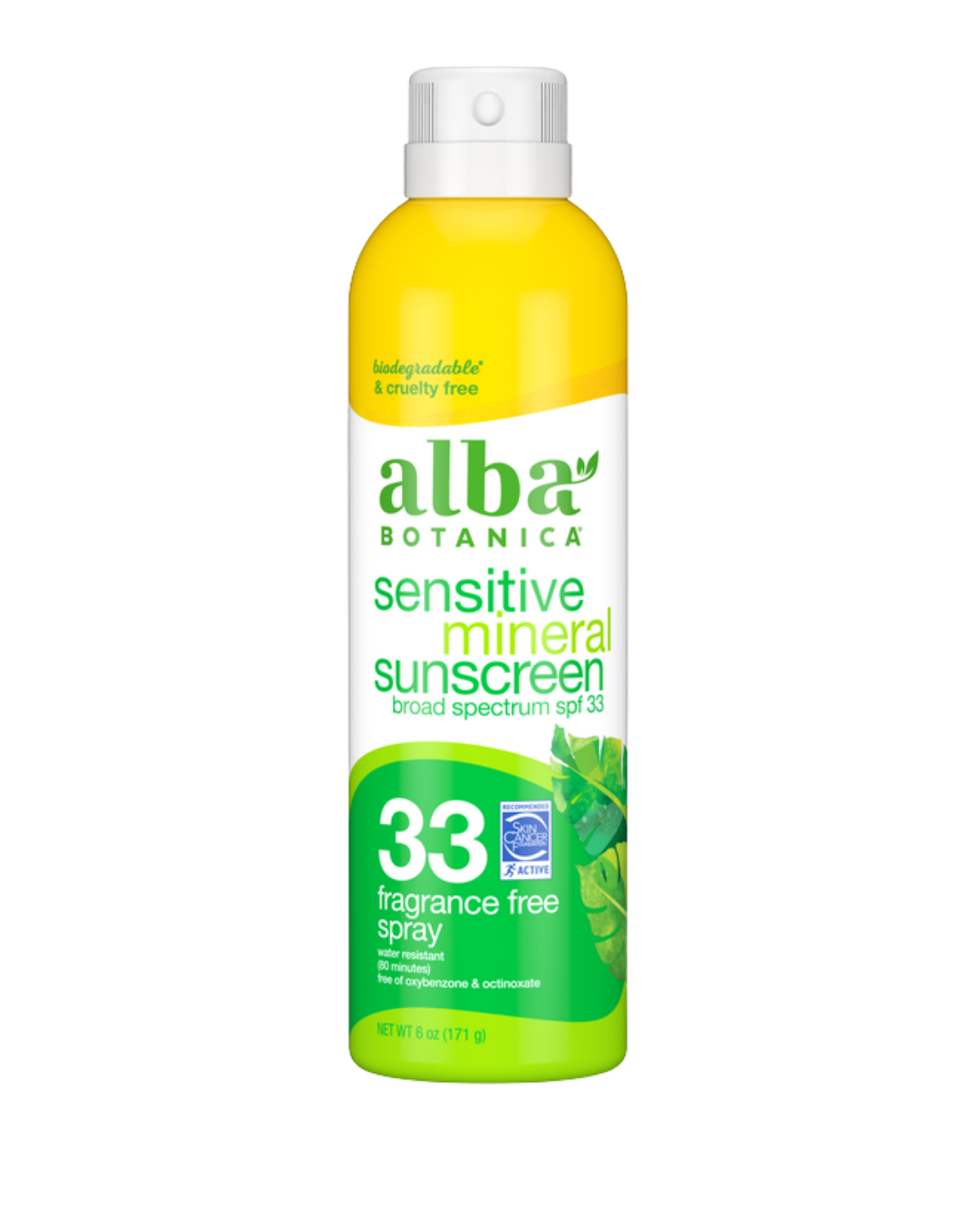 Alba Botanica Sensitive Sunscreen Spray With SPF 50