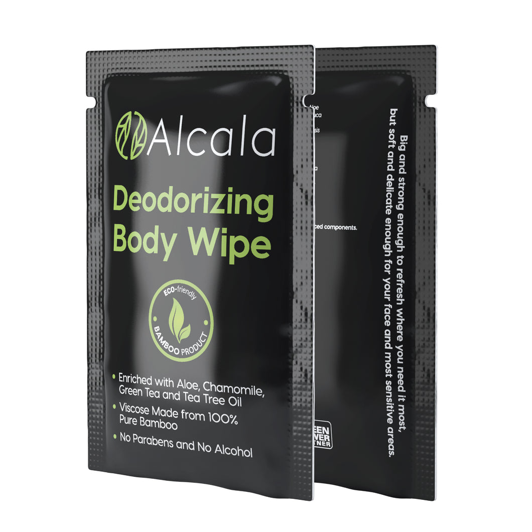 Alcala Deodorizing Body Wipes