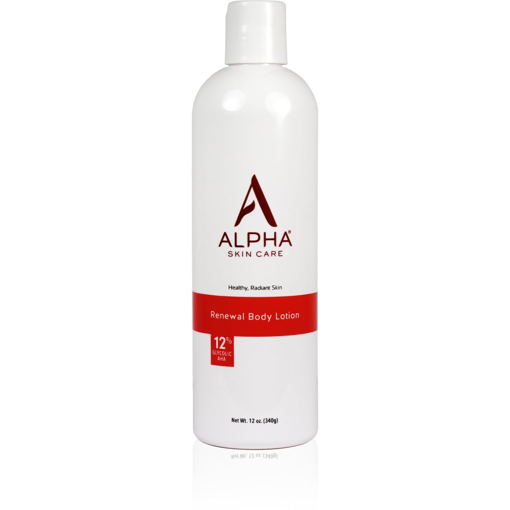 Alpha Skin Care Renewal Body Lotion With 12% Glycolic Acid AHA