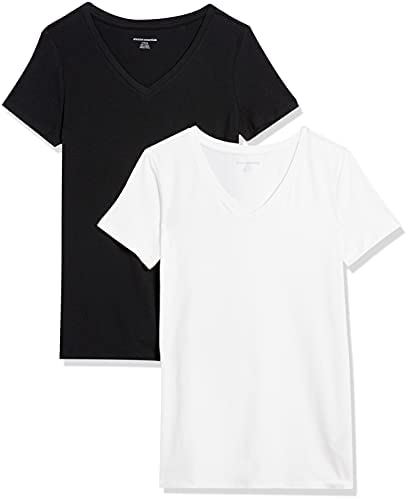 Amazon Essentials Women’s Classic-Fit V-neck T-shirt