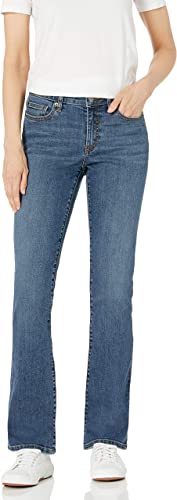 Amazon Essentials Women’s Mid-Rise Bootcut Jeans