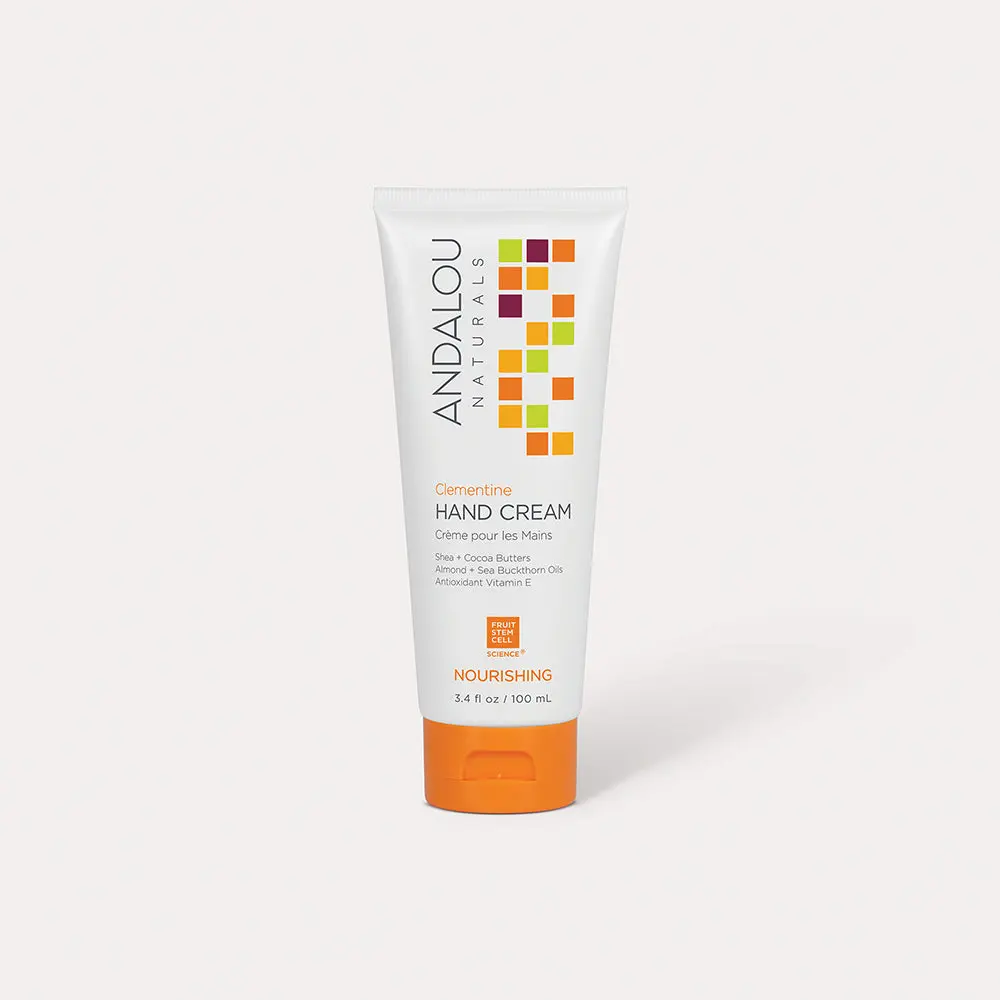 Andalou Naturals Shea Butter + Cocoa Butter Clementine Hand Cream