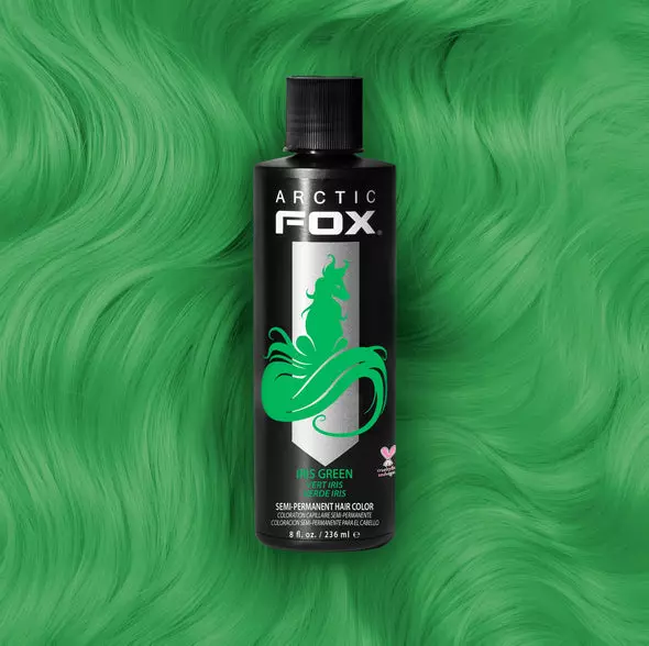 Arctic Fox Semi-Permanent Hair Dye – Iris Green