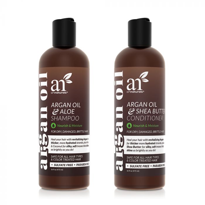 Argan Oil Shampoo and Conditioner Paraben and Sulfate Free