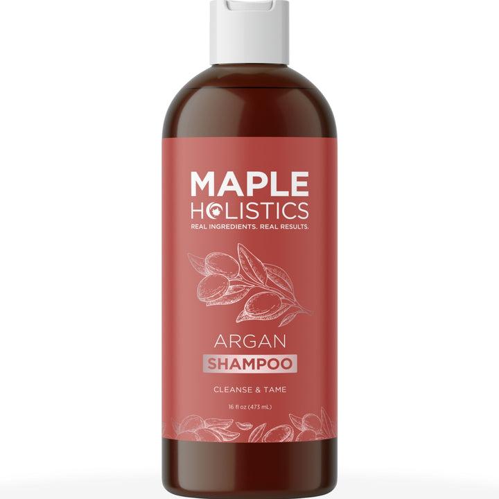 Argan Oil Shampoo for Dry Hair - Sulfate Free Shampoo for Damaged Hair and Frizz with Argan Oil for Hair