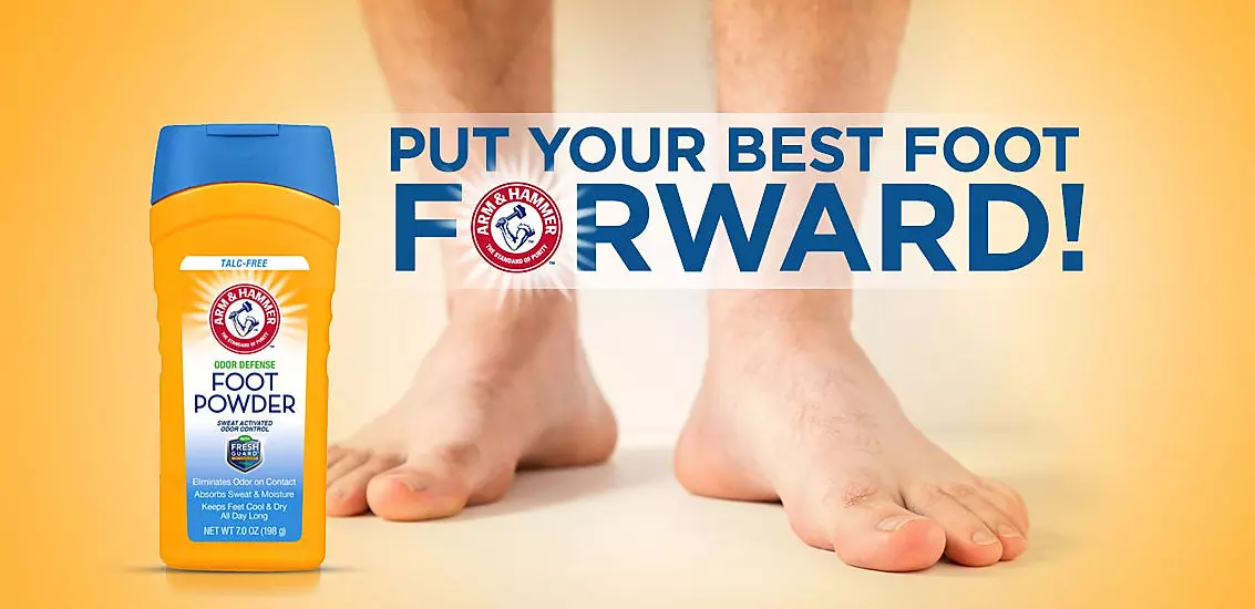 Arm & Hammer Odor Defense Foot Powder