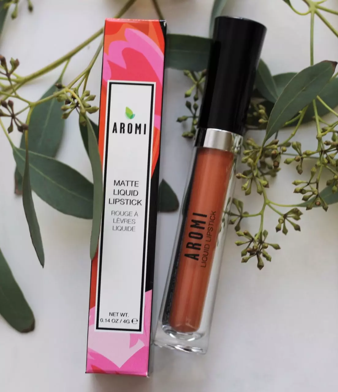 Aromi Matte Liquid Lipstick – Burnt Pumpkin