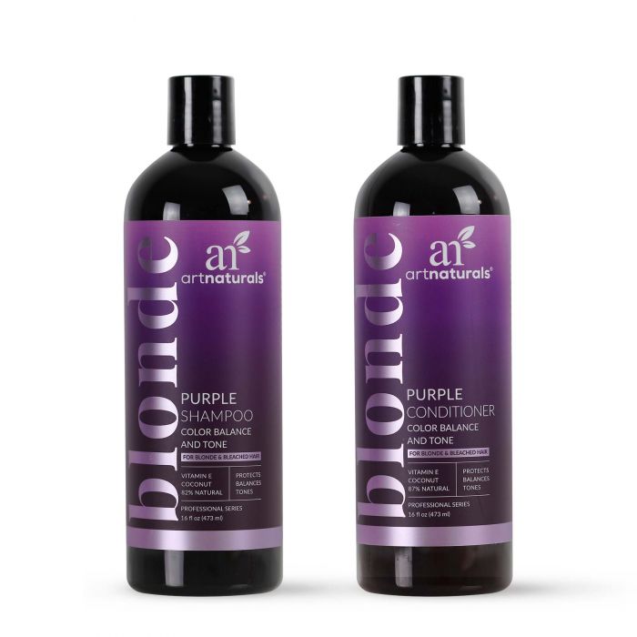 ArtNaturals Purple Shampoo And Conditioner Set