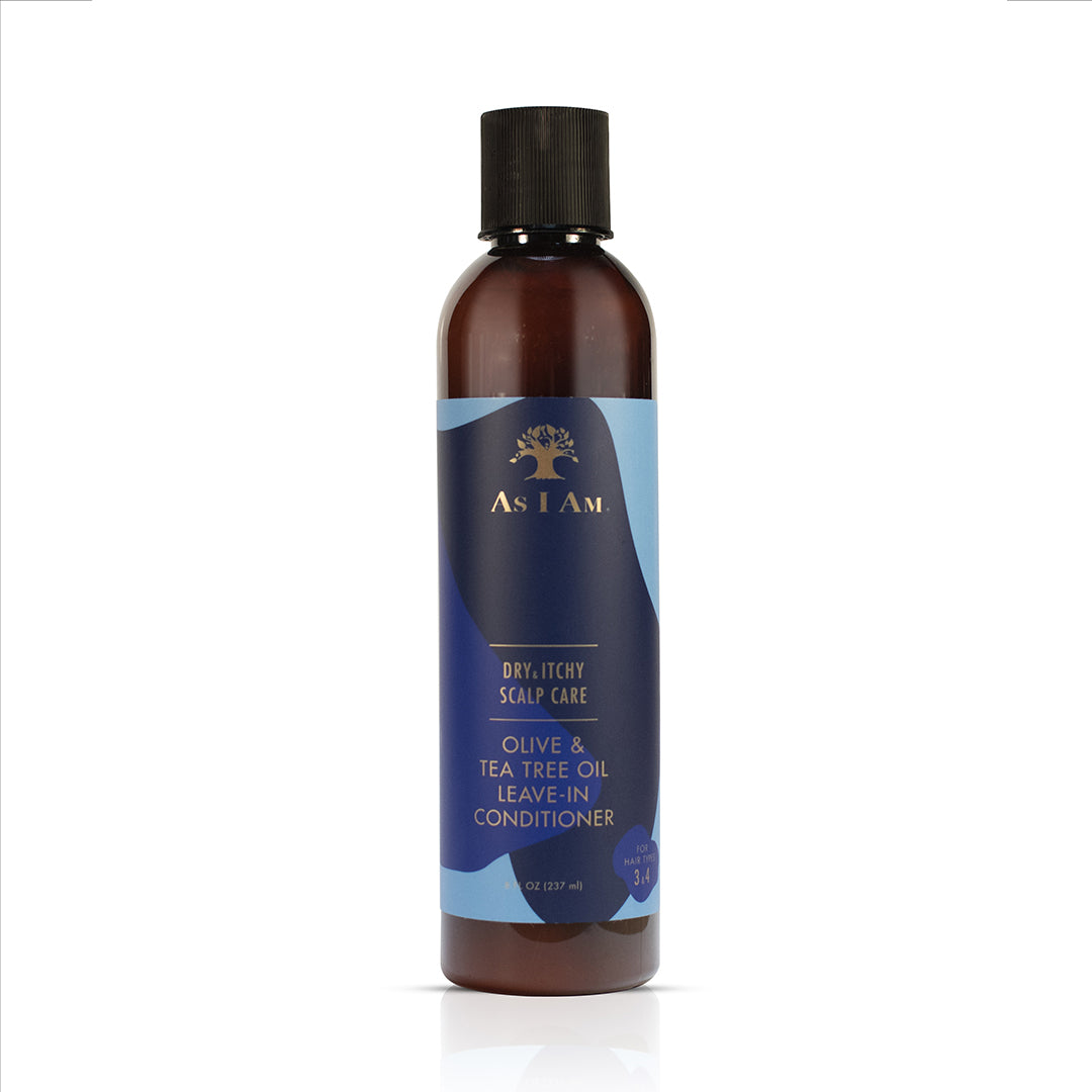 As I Am Dry & Itchy Scalp Care Conditioner - 12 ounce - Enriched with Zinc Pyrithione, Olive Oil, and Tea Tree Oil - Fights Dandruff and Seborrheic Dermatitis